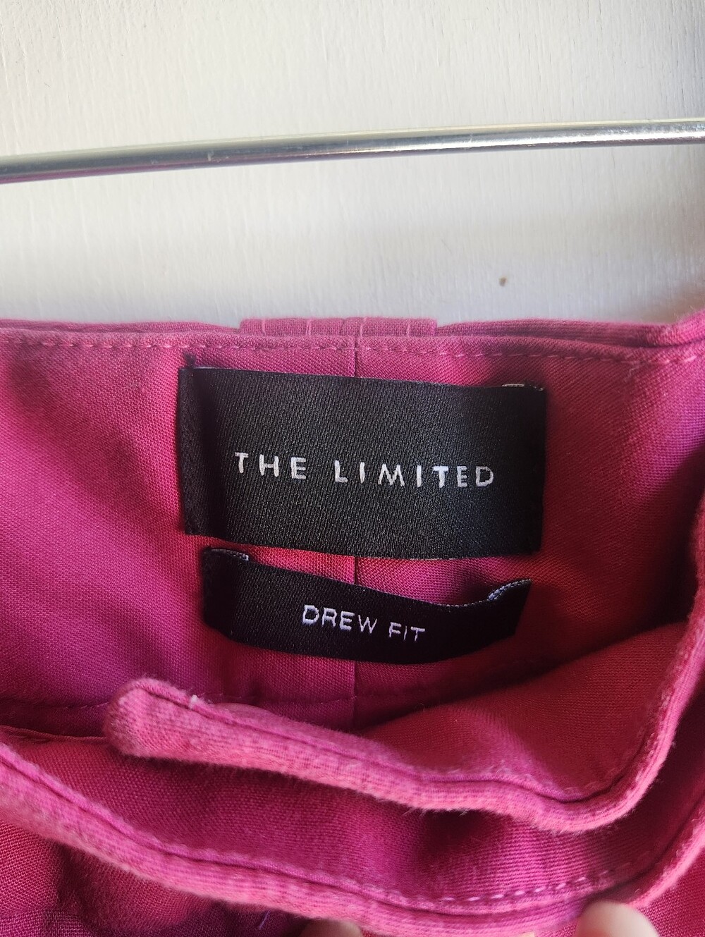The Limited Raspberry Roll-Cuff Bermuda Shorts - Picture 5 of 6